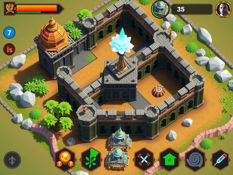 Mahalaya Castle Siege Surge Indian architecture elements